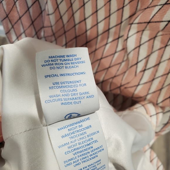 Boden Martha Dress Pink Geometric Size 4 - Picture 6 of 7